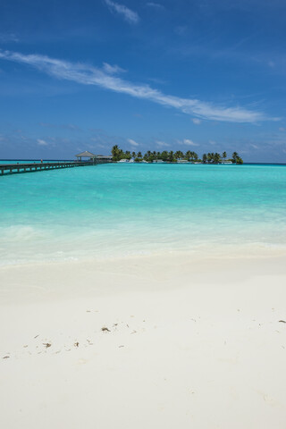 Malediven, Ari-Atoll, Nalaguraidhoo, Sun Island Resort, lizenzfreies Stockfoto