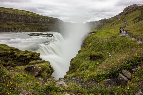 Gullfoss-Wasserfall, Island - AURF08095