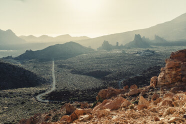 Nationalpark El Teide in der Abenddämmerung, Teneriffa, Kanarische Inseln, Spanien - AURF08225