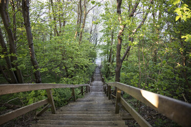 Germany, Ruegen, Cape Arkona, Koenigstreppe, steps at Cape Arkona - MAMF00260