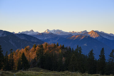 Deutschland, Bayern, Oberbayern, Bayerische Alpen bei Lenggries, Isarwinkel - SIEF08270