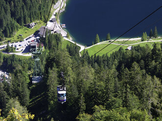 Austria, Salzkammergut, Gosau, cable car - WWF04621