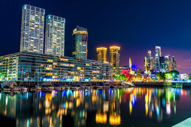 View on modern Architecture in the famous Neighborhood of Puerto Madero in Buenos Aires, Argentina. - SPCF00310