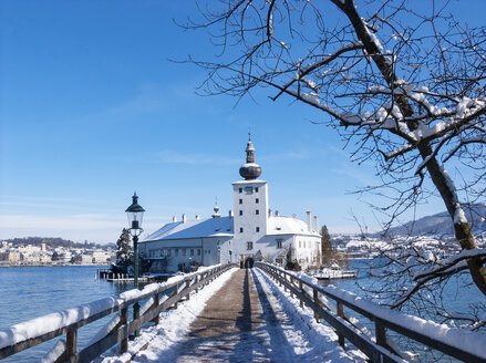 Österreich, Salzkammergut, Gmunden, Schloss Ort - WWF04647