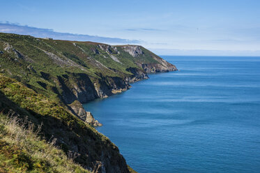 United Kingdom, England, Devon, Island of Lundy, Bristol channel, coastline - RUNF00830