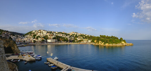 Montenegro, Ulcinj, Adriatic coast, harbor and beach Mala Plaza - SIEF08286