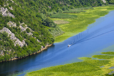 Montenegro, Fluss Crnojevic vom Aussichtspunkt Pavlova Strana aus gesehen - SIEF08304