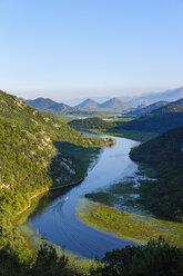 Montenegro, river Crnojevic seen from Pavlova Strana lookout - SIEF08307