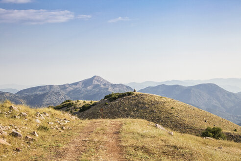 Griechenland, Peloponnes, Arkadien, Lykaion, Bergpanorama - MAMF00325