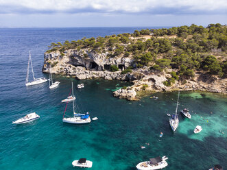 Spanien, Mallorca, Palma de Mallorca, Luftaufnahme der Region Calvia, El Toro, Portals Vells - AMF06636