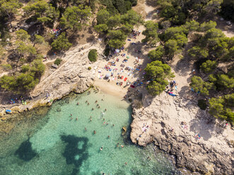 Spanien, Mallorca, Palma de Mallorca, Luftaufnahme der Region Calvia, El Toro, Portals Vells - AMF06640