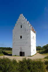 Dänemark, Jütland, Skagen, verschlammte St. Laurentius-Kirche - UMF00889