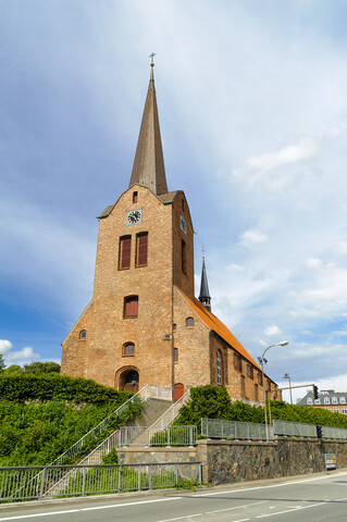 Dänemark, Jütland, Sonderborg, Kirche, lizenzfreies Stockfoto