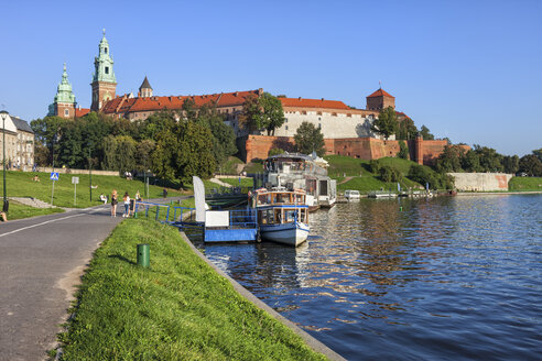 Polen, Krakau, Schloss Wawel an der Weichsel - ABOF00380