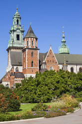 Polen, Krakau, Wawel-Kathedrale und Garten - ABOF00383