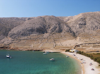 Croatia, Krk island, Vela Luka, beach - WWF04824