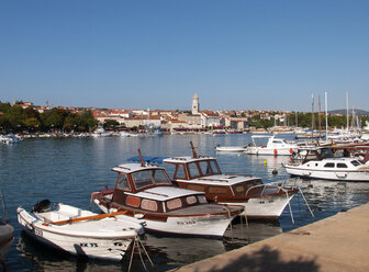 Kroatien, Insel Krk, Krk, Fischerboote - WWF04827