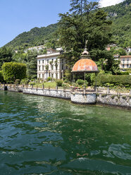 Italy, Lombardy, Lake Como, gorgeous villas at Colonno - AMF06674