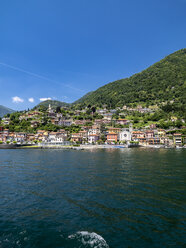 Italien, Lombardei, Comer See, Colonno, Stadtbild - AMF06676