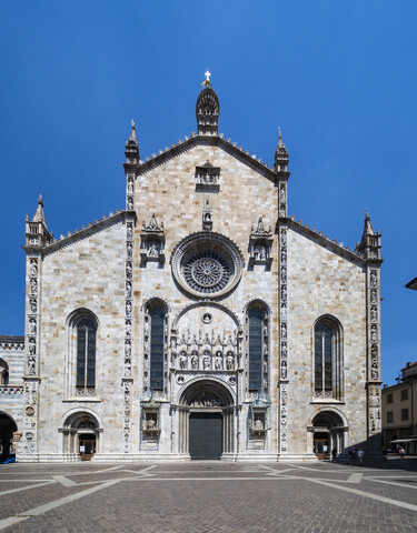 Italien, Lombardei, Como, Kathedrale Santa Maria Maggiore, lizenzfreies Stockfoto