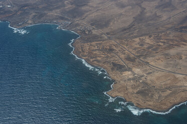 Spain, Canary Islands, Fuerteventura, aerial view of the coastline - RUNF00842