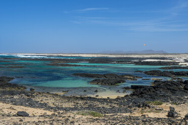 Spanien, Kanarische Inseln, Fuerteventura, Caleta del Marrajo - RUNF00867