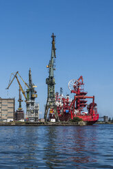 Poland, Gdansk, harbour - RUNF00878