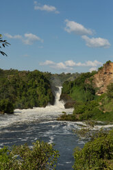 Der Nil und der Wasserfall im Murchison Falls National Park, Uganda - CUF47638