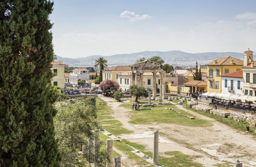 Griechenland, Athen, Römische Agora, Tor der Athena Archegetis - MAMF00356