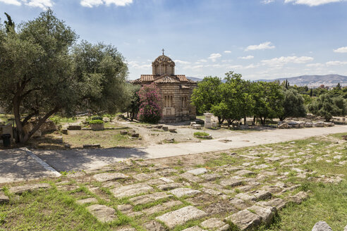 Griechenland, Athen, Antike Agora, Griechisch-Orthodoxe Kirche - MAMF00358