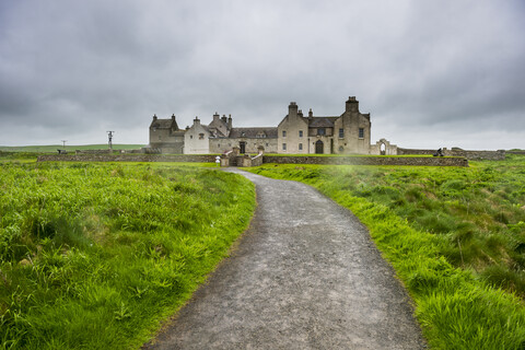 Vereinigtes Königreich, Schottland, Orkney-Inseln, Festland, Historic skaill house, lizenzfreies Stockfoto