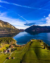 Deutschland, Bayern, Oberbayern, Walchensee, Kochel am See am Abend - AMF06707