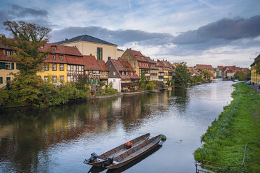 Deutschland, Bayern, Bamberg, Klein Venedig und Regnitz - TAMF01140