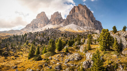 Bouldering location, Città dei Sassi or Steinerne Stadt, Dolomites - CUF48290