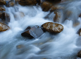 Deutschland, Bayern, Berchtesgadener Land, Ramsau, Ramsauer Ache - WWF04865