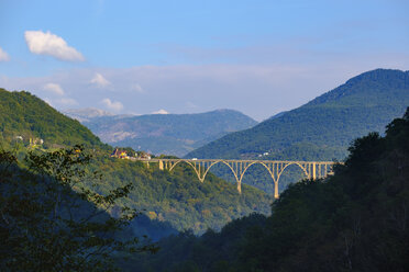 Montenegro, Pljevlja province, Durmitor National Park, Tara Canyon, Durdevica Tara Bridge - SIEF08333