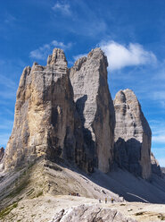 Italien, Südtirol, Sextner Dolomiten, Drei Zinnen (Tre Cime di Lavaredo) - WWF04870