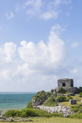 Mexiko, Yucatan, Quintana Roo, Tulum, Maya-Ruinen an der Küste - MMAF00784