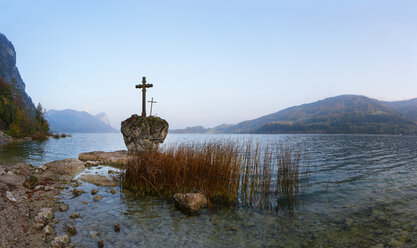 Österreich, Salzkammergut, Kreuzstein am Mondsee - WWF04881