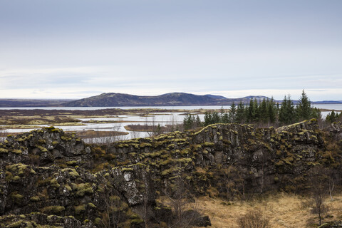 Island, Goldener Kreis, Thingvellir-Nationalpark, lizenzfreies Stockfoto