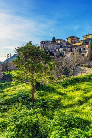 Spanien, Balearen, Mallorca, Valldemossa, lizenzfreies Stockfoto