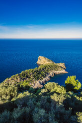 Spain, Baleares, Mallorca, coast near Sa Foradada - THAF02457