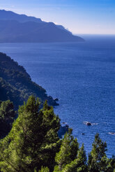 Spain, Baleares, Mallorca, coast near Sa Foradada - THAF02463