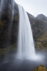 Insel, Skogar, Wasserfall Seljalandsfoss - WIF03787