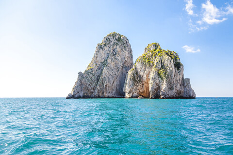 Italien, Kampanien, Capri, lizenzfreies Stockfoto