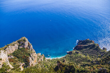 Italien, Kampanien, Capri, Anacapri, Blick vom Monte Solaro - FLMF00100