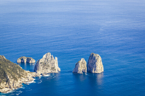 Italien, Kampanien, Capri, lizenzfreies Stockfoto