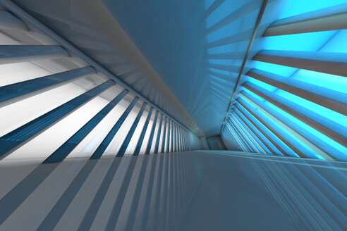 Futuristic empty room, 3D Rendering - SPCF00342