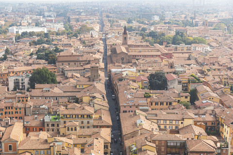 Italien, Bologna, Stadtbild, lizenzfreies Stockfoto