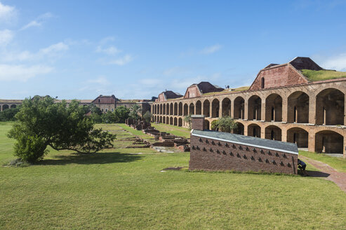 USA, Florida, Florida Keys, Dry Tortugas National Park, Aussichtspunkt über Fort Jefferson - RUNF01016